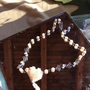 Chan Luu...Pearl heart necklace🌺